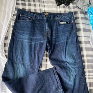 Lucky brand dark wash jeans straight leg